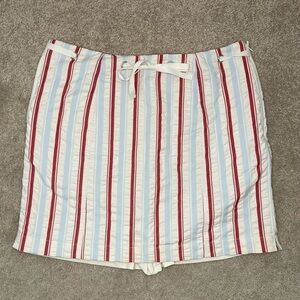 Women’s LizGolf Striped Golf Skort